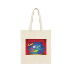 We Are Family Canvas Tote- Pride 2023