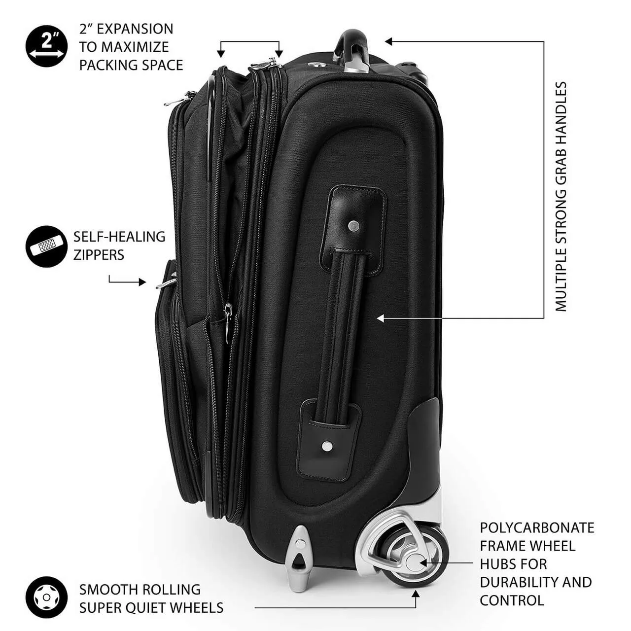 Wolverines Carry On Luggage | Michigan Wolverines Rolling Carry On Luggage