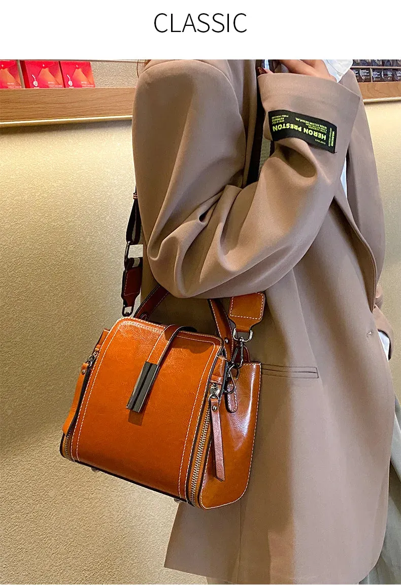 YANATARI Yummy Leather Vintage Shoulder Bag