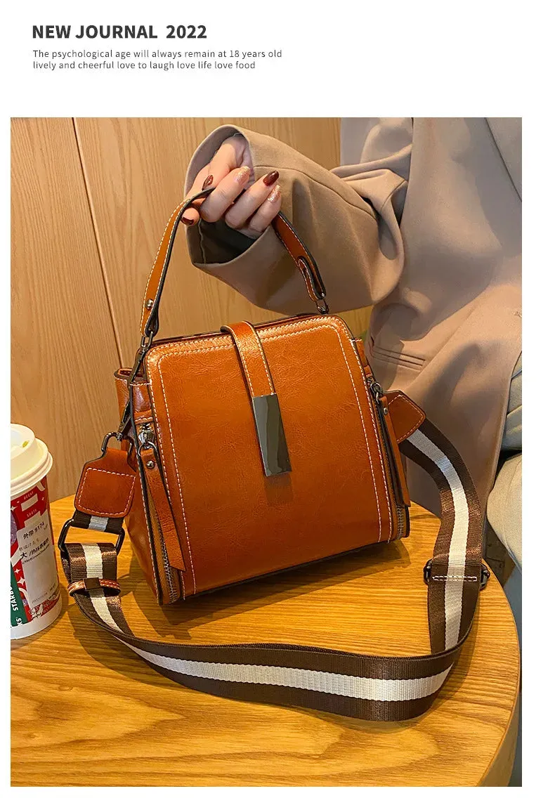 YANATARI Yummy Leather Vintage Shoulder Bag