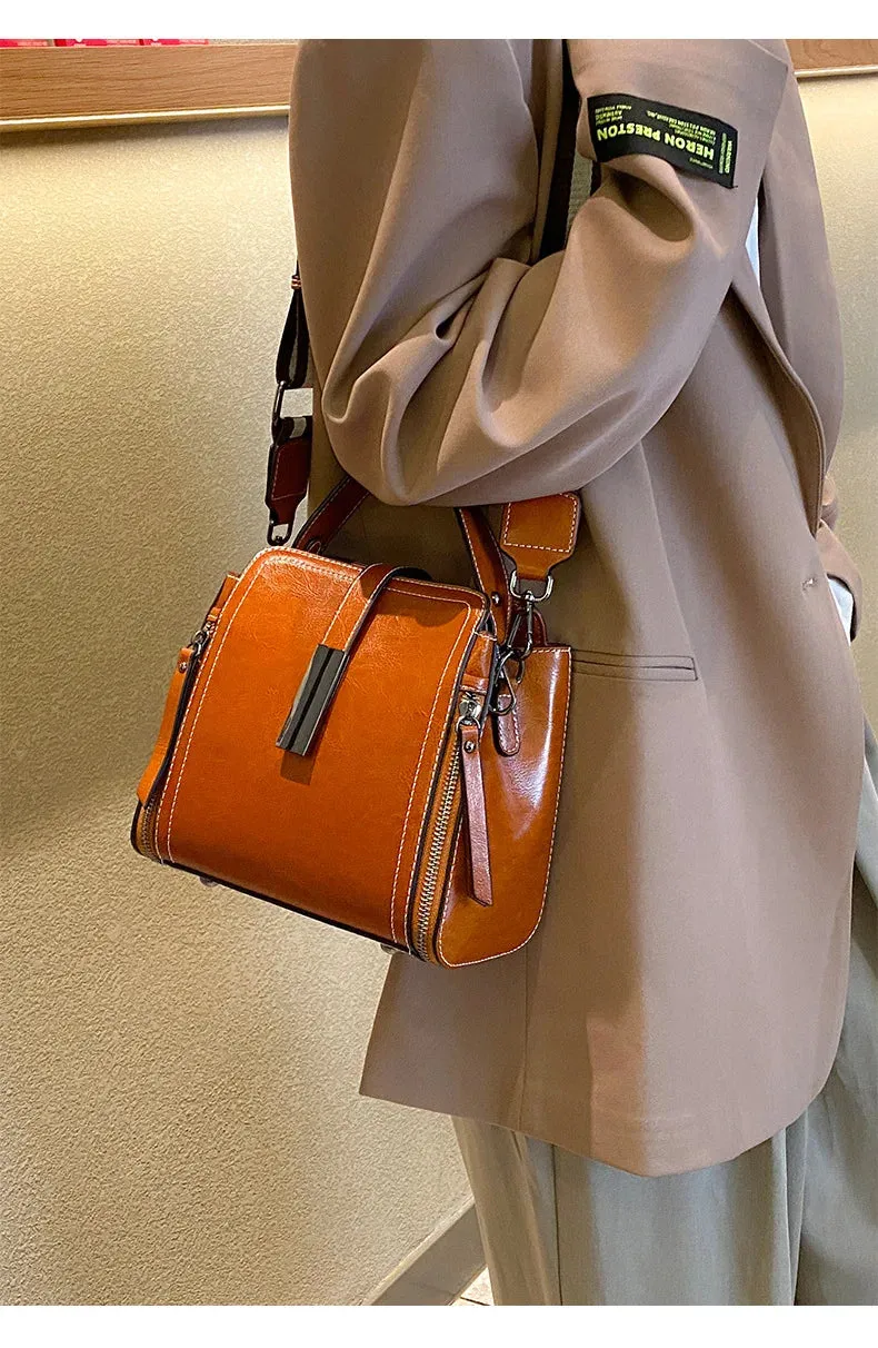 YANATARI Yummy Leather Vintage Shoulder Bag