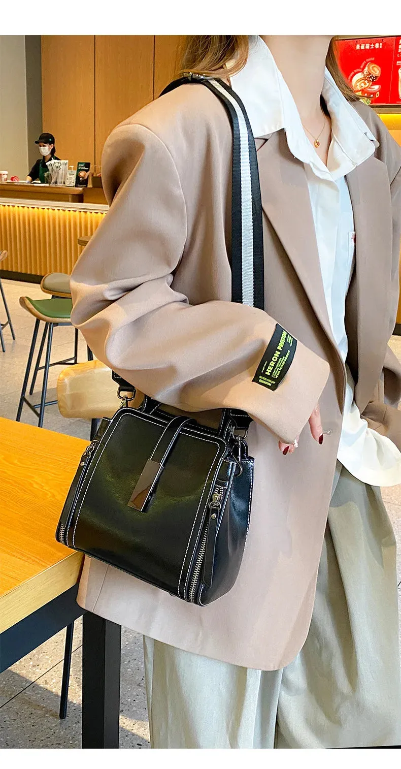 YANATARI Yummy Leather Vintage Shoulder Bag